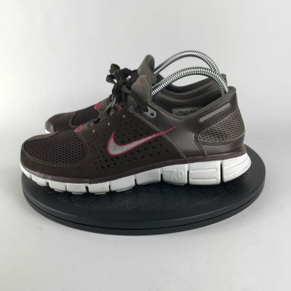 Nike Free 7.0 Brown Suede Athletic Running Shoes 315918-201 Women’s Size 8 - Picture 8 of 12